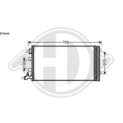 Конденсатор, кондиционер DIEDERICHS 8446500