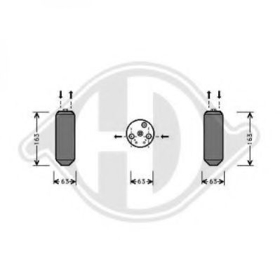 Осушитель, кондиционер DIEDERICHS 8520601
