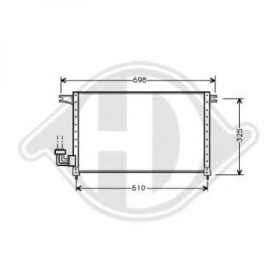 Конденсатор, кондиционер DIEDERICHS 8582200