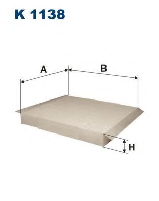 Фильтр, воздух во внутренном пространстве FILTRON K1138