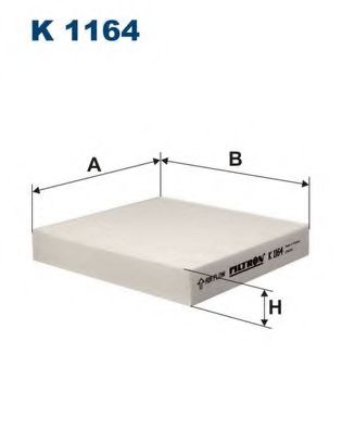 Фильтр, воздух во внутренном пространстве FILTRON K1164