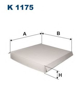 Фильтр, воздух во внутренном пространстве FILTRON K1175