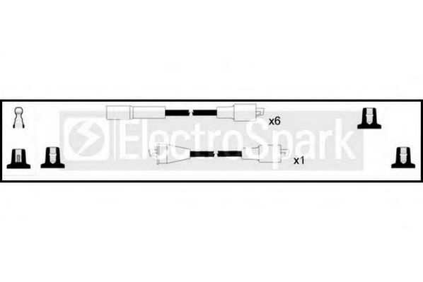 Комплект проводов зажигания STANDARD OEK101