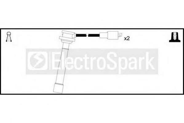 Комплект проводов зажигания STANDARD OEK273