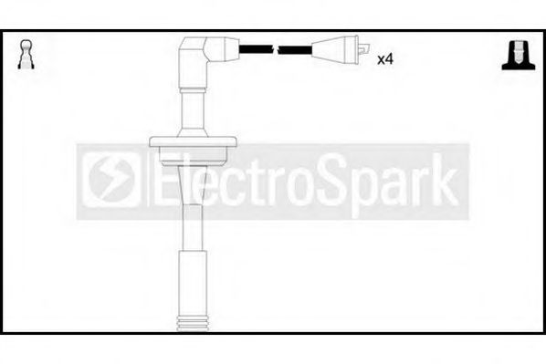 Комплект проводов зажигания STANDARD OEK911