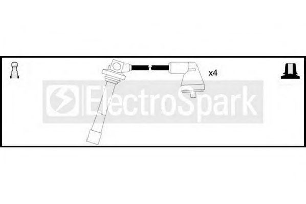 Комплект проводов зажигания STANDARD OEK531