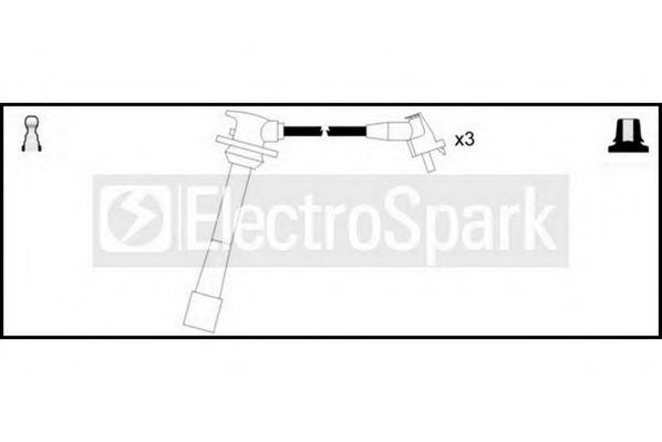 Комплект проводов зажигания STANDARD OEK562