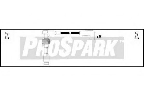 Комплект проводов зажигания INTERMOTOR 76285
