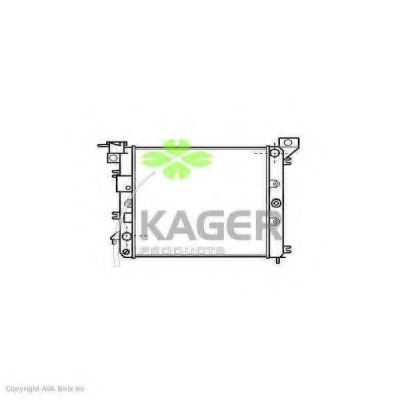 Радиатор, охлаждение двигателя KAGER 31-0225