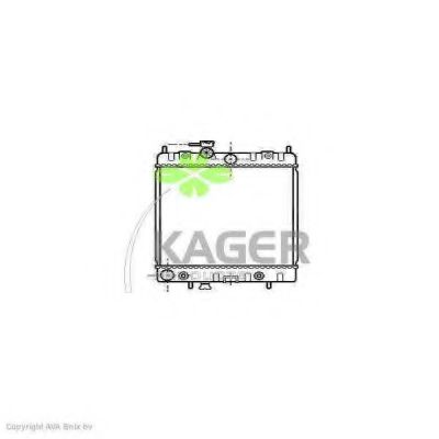 Радиатор, охлаждение двигателя KAGER 31-0255