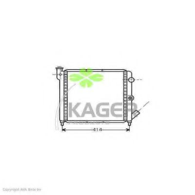 Радиатор, охлаждение двигателя KAGER 31-0913
