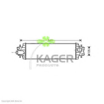 Интеркулер KAGER 31-4098