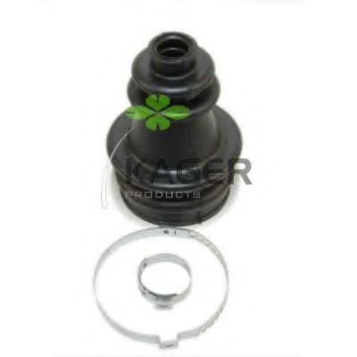 Комплект пылника, приводной вал KAGER 130008