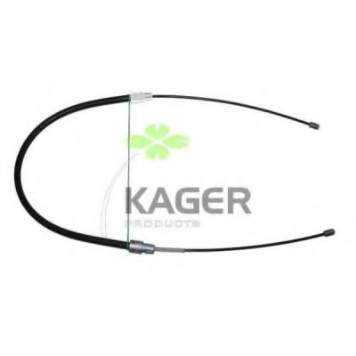 Трос, стояночная тормозная система KAGER 19-1473