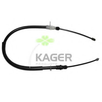 Трос, стояночная тормозная система KAGER 19-6405