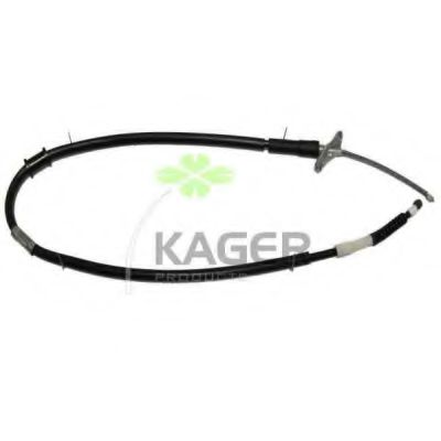 Трос, стояночная тормозная система KAGER 19-6522