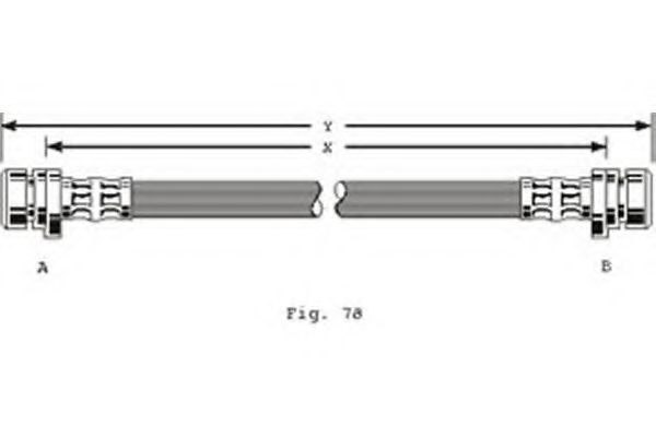 Тормозной шланг GIRLING 9001285
