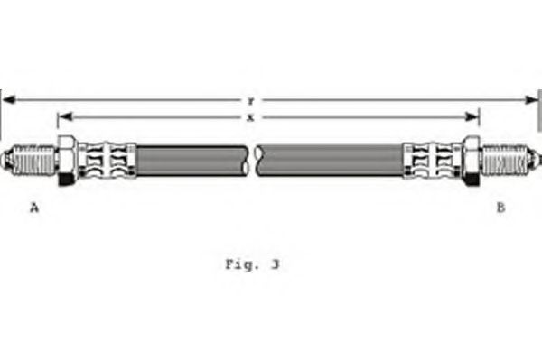Тормозной шланг GIRLING 9003150