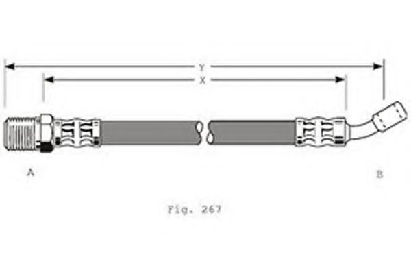 Тормозной шланг GIRLING 9004147