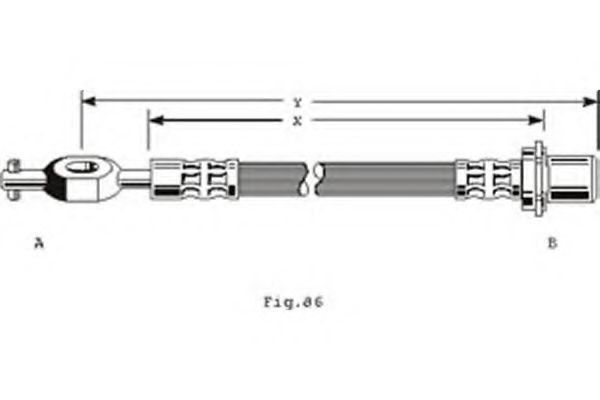 Тормозной шланг GIRLING 9004181