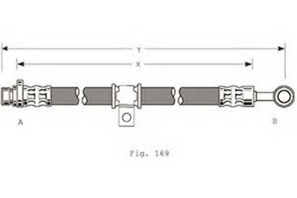 Тормозной шланг GIRLING 9004280