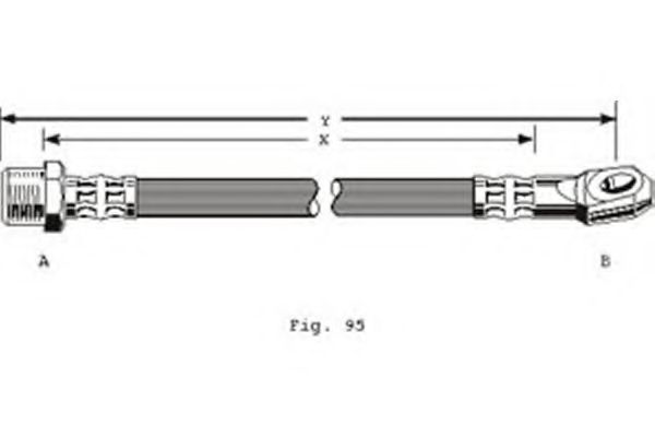 Тормозной шланг GIRLING 9004304