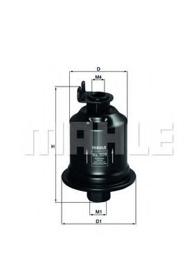 Топливный фильтр MAHLE ORIGINAL KL 509