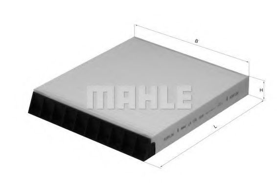 Фильтр, воздух во внутренном пространстве MAHLE ORIGINAL LA 134