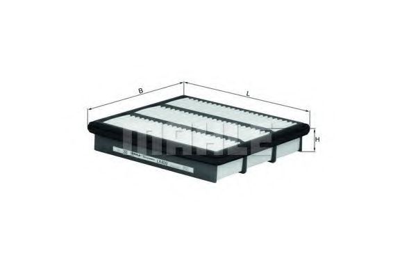 Воздушный фильтр MAHLE ORIGINAL LX 839