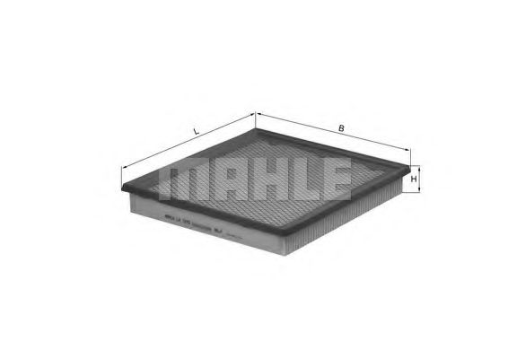 Воздушный фильтр MAHLE ORIGINAL LX 1273