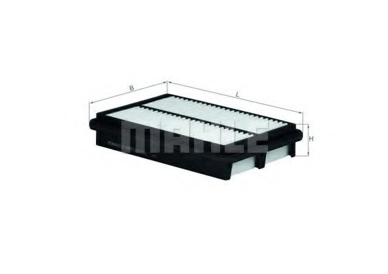 Воздушный фильтр MAHLE ORIGINAL LX 2906