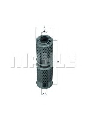 Масляный фильтр MAHLE ORIGINAL OX 36D