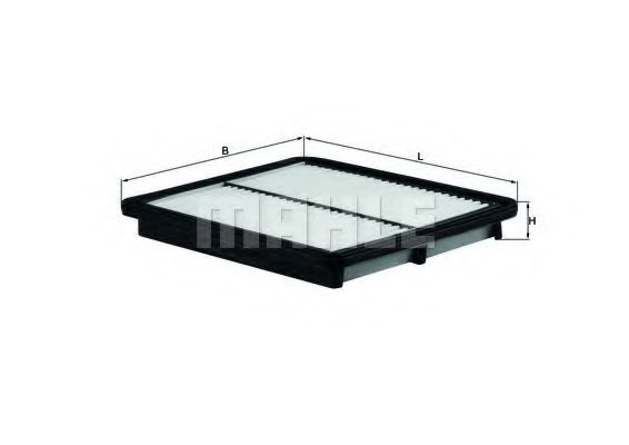 Воздушный фильтр MAHLE ORIGINAL LX 1955
