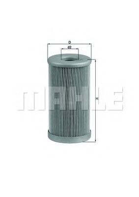 Топливный фильтр MAHLE ORIGINAL KX 185
