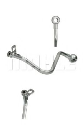 Маслопровод, компрессор MAHLE ORIGINAL 001 TO 15644 100