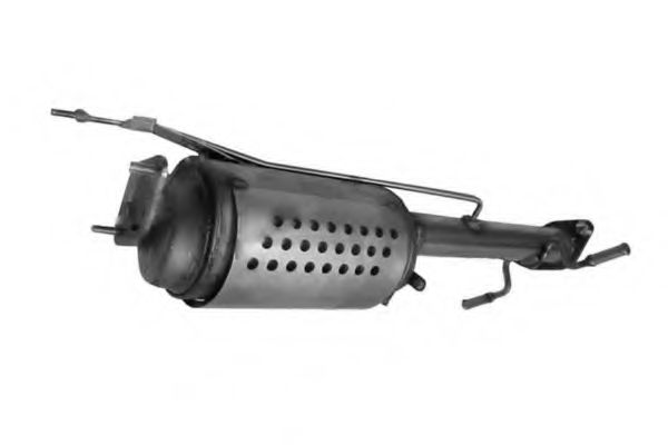 Сажевый / частичный фильтр, система выхлопа ОГ ASSO 14.15011