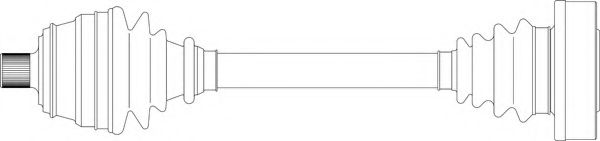 Приводной вал LÖBRO 301202