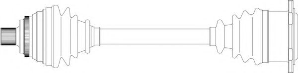 Приводной вал GENERAL RICAMBI AU3332