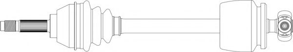 Приводной вал GENERAL RICAMBI FI3029