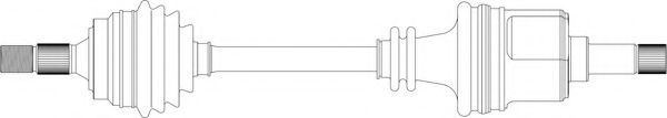 Приводной вал GENERAL RICAMBI PE3007