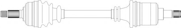 Приводной вал GENERAL RICAMBI RV3110