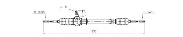 Рулевой механизм GENERAL RICAMBI FI4050