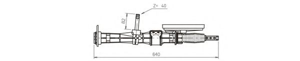 Рулевой механизм GENERAL RICAMBI RE4043