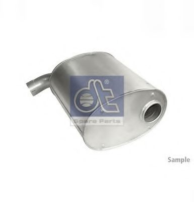 Средний глушитель выхлопных газов DT 722010