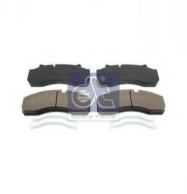 Комплект тормозных колодок, дисковый тормоз DT 10.34125