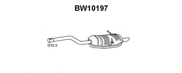 Глушитель выхлопных газов конечный VENEPORTE BW10197