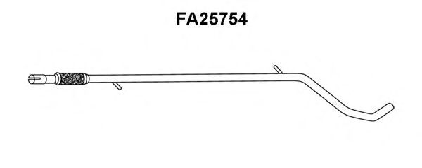 Труба выхлопного газа VENEPORTE FA25754