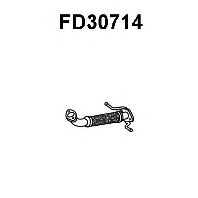 Труба выхлопного газа VENEPORTE FD30714