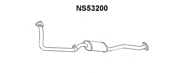 Предглушитель выхлопных газов VENEPORTE NS53200