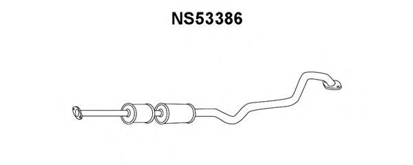 Предглушитель выхлопных газов VENEPORTE NS53386